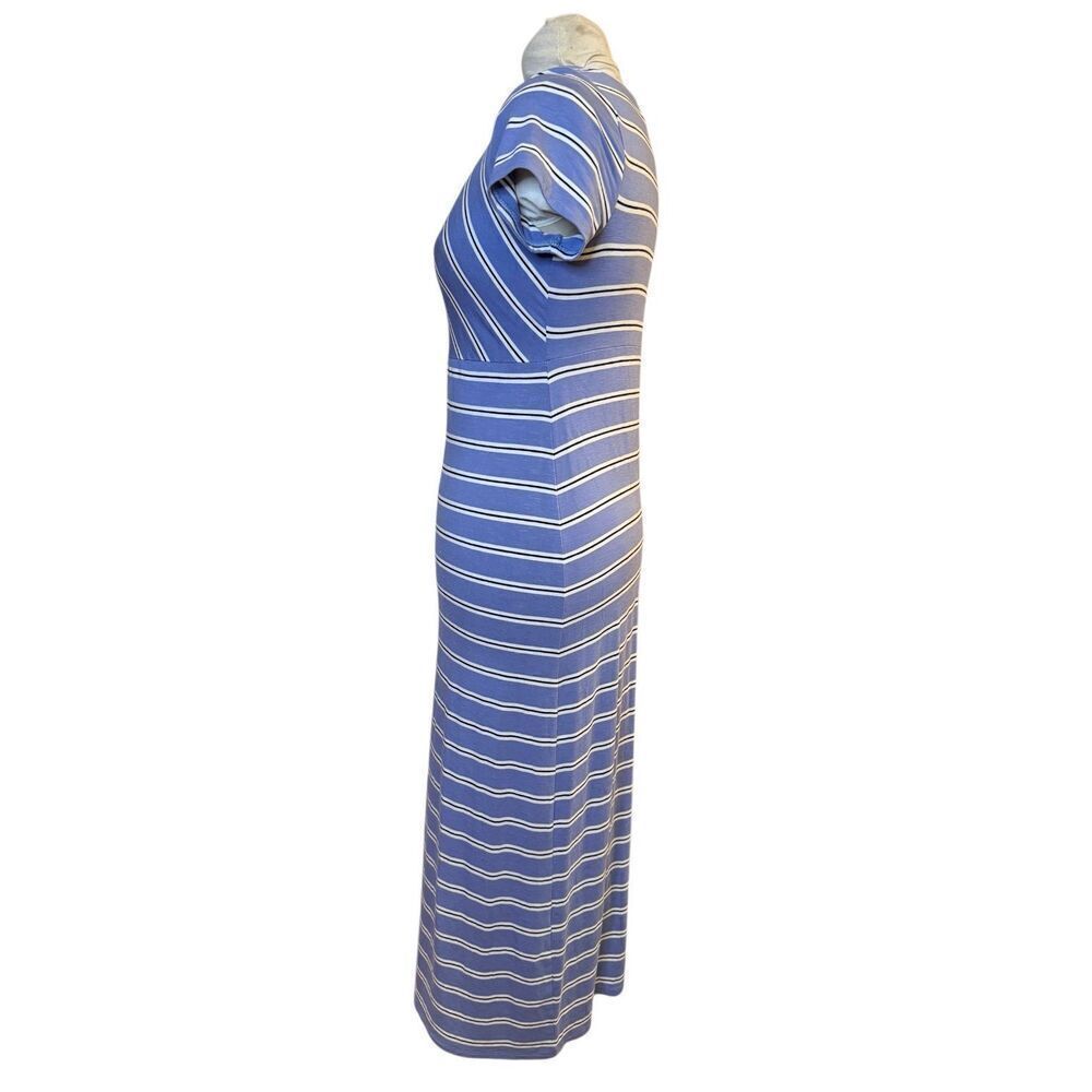 J. Jill Multidirectional Stripe Maxi Dress Sz. XS Stretchy - Picture 4 of 8
